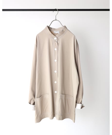 "Wilroy" l/s bandcollar shirt
