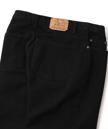 1990s "Eddie Bauer" black denim pants