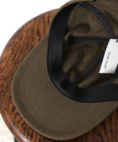 ScaleCraft - COTTON LINEN CAP 【CT-15・C-16】 (ARMY KHAKI) 2026ver.