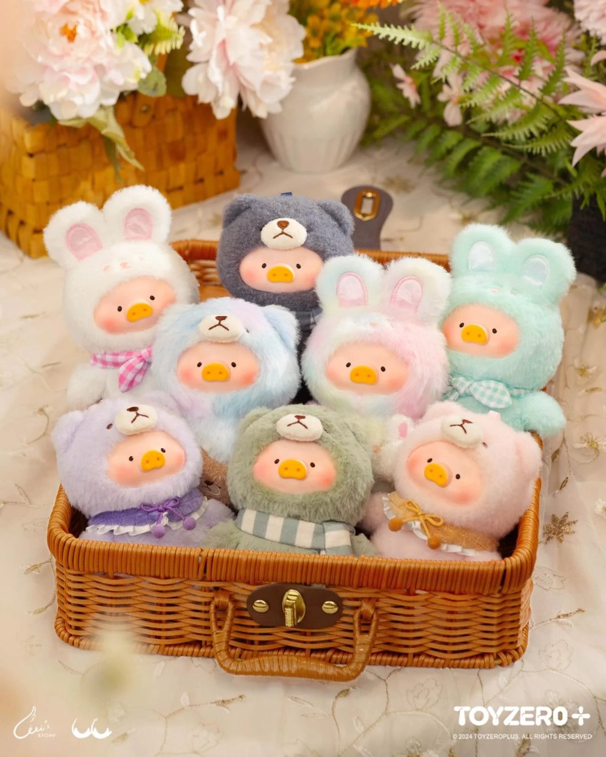 TOYZEROPLUS×CICI'S STORY 子豚lulu Joyful time トレー