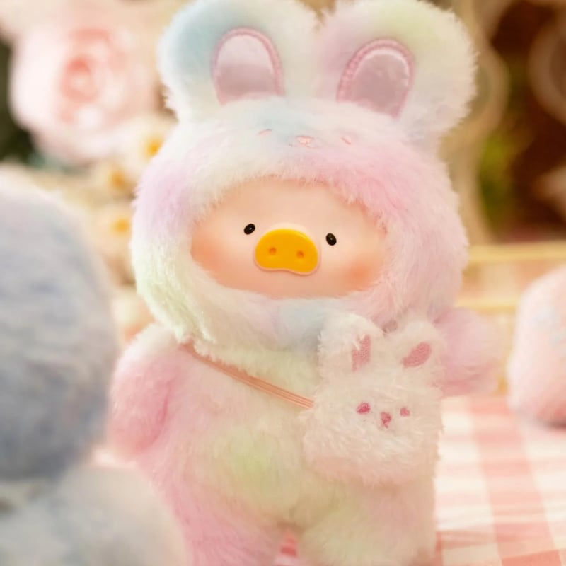 子豚LuLu the Piggy – Joyful Time Series レア LuLu the Piggy – Joyful Time Series PVC Plush Keychain