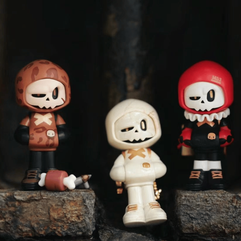 MR.BONE MINI 2 シリーズ フィギュア セット Mr.bone Mini 2 Generation Times Travel Series Blind Box Mini