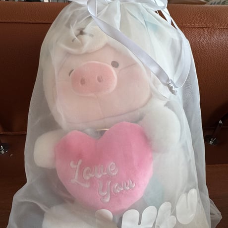 TOYZEROPLUS×CICI'S STORY 子豚lulu タイ限定　Love You ディーベア