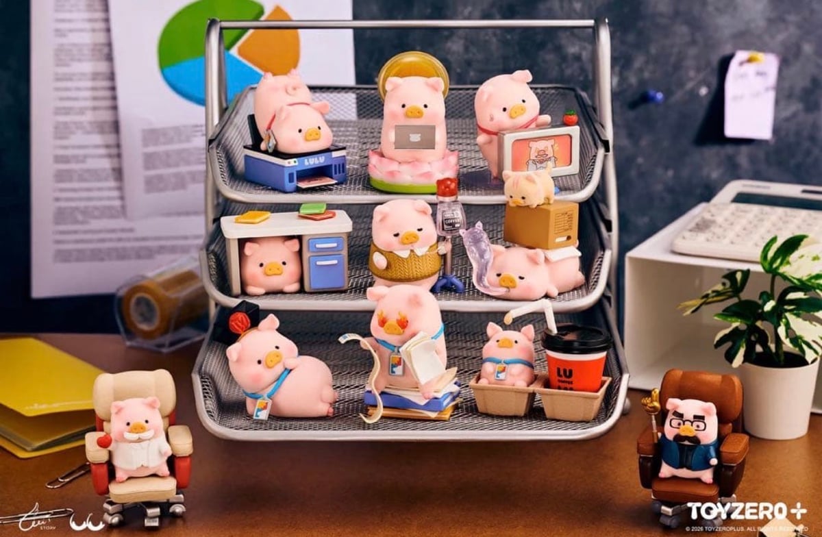 最新作 TOYZEROPLUS 子豚Lulu オフィス office トレーディング