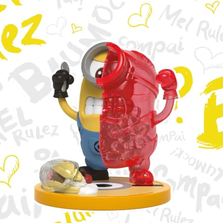 Mighty Jaxx Kandy: Minions Emonions Series  ミニオンズ　キャンディ　半解剖　エモニオンシリーズ　ブラインドボックス　フィギュア