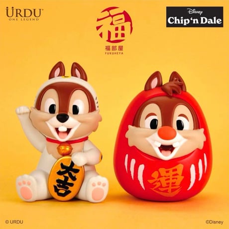 {フィギュア} URDU FUKUHEYA  chip & dale 福屋　ブラインドボックス