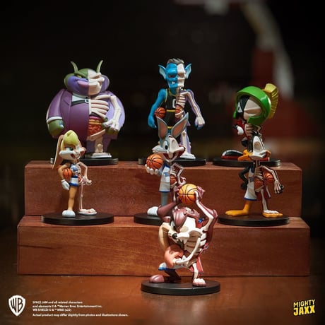 Mighty Jaxx ワーナーブラザース　スペースジャム　フィギュア　6体セット