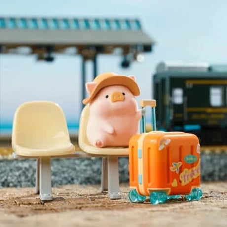 TOYZEROPLUS×CICI'S STORY 子豚lulu トラベル　トレーディングフィギュア