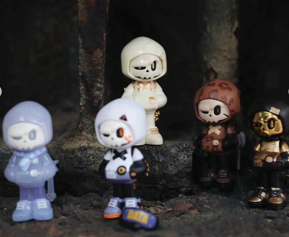 MR.BONE MINI 2 シリーズ フィギュア セット Mr.bone Mini 2 Generation Times Travel Series Blind Box Mini