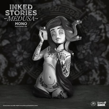 Mighty Jaxx INKED STORIES: MEDUSA (MONO EDITION) FT JPK