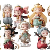 MELETA Works アロマのお姫様 敦煌伎楽[とんこうぎらく] PVC&ABS製 トレーディングフィギュア 10個入りBOX