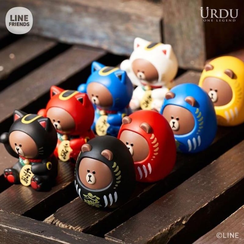フィギュア} URDU FUKUHEYA Line Friends 福屋 ブラインド