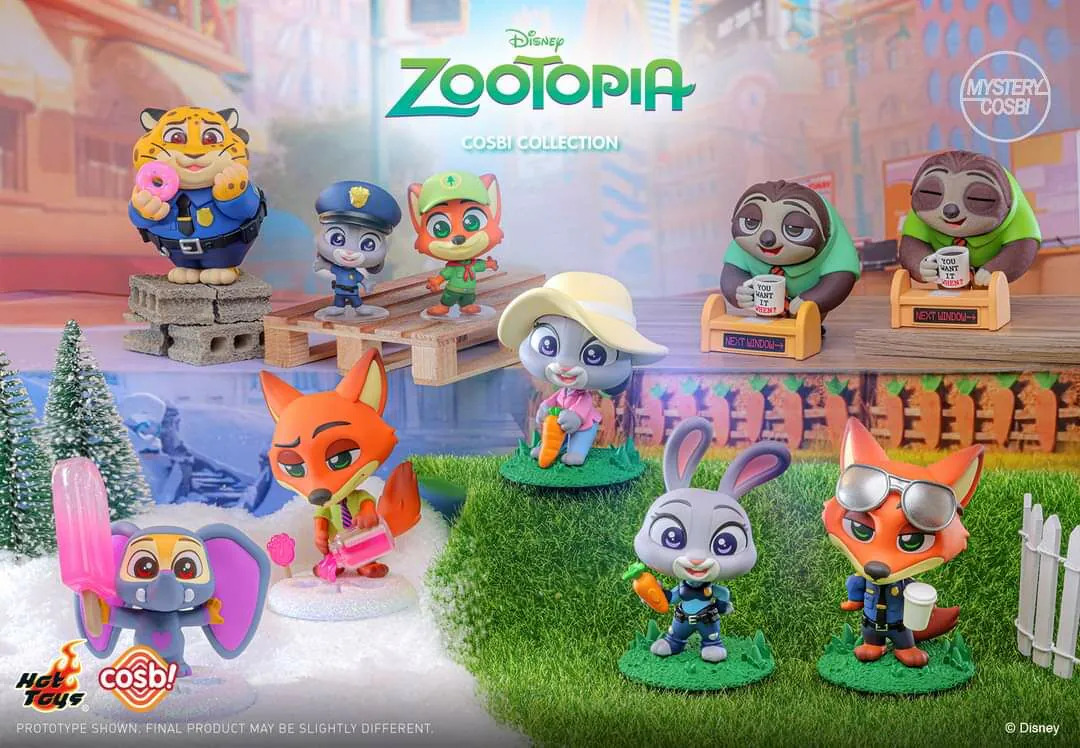 新作 {フィギュア} ホットトイズ Cosbi Zootopia ズートビア - コスビ