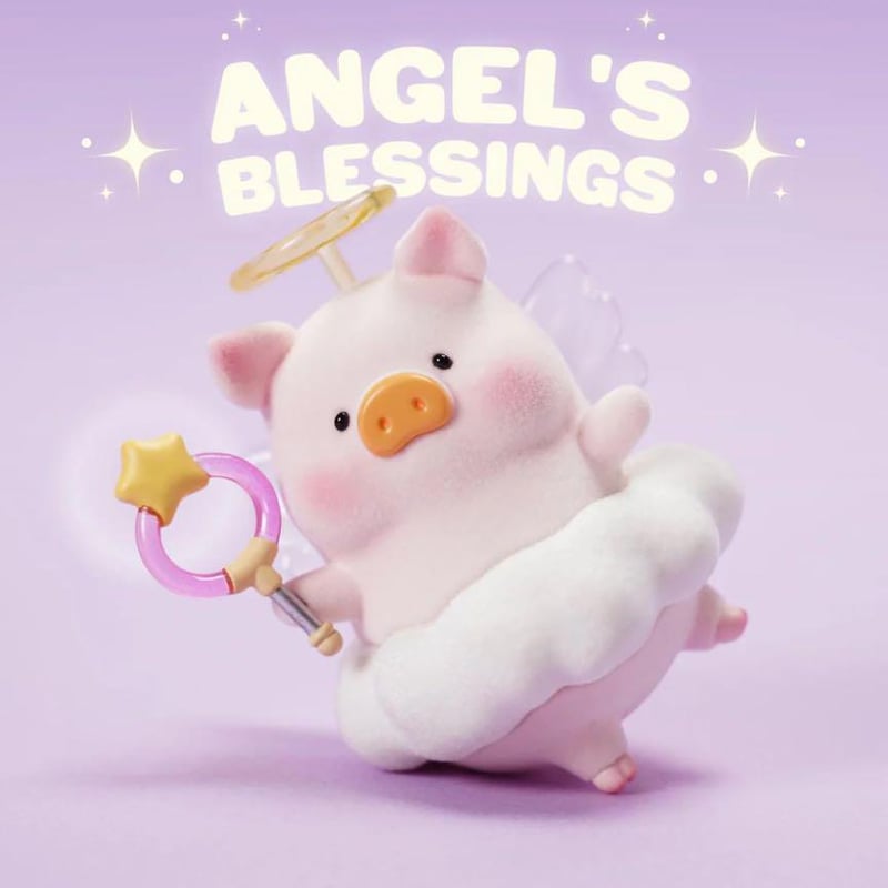 子豚lulu Vintage Teddy フィギュア 天使Lulu | Toy-wave J