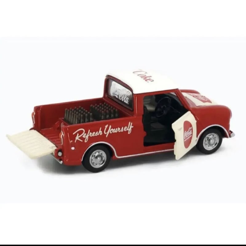 【3台セット】タイニー　TINY コカ・コーラ　ミニカー3種　1/64 Coca Cola コカコーラ ミニカー 1/64 3台 セット M2 MACHINES 1
