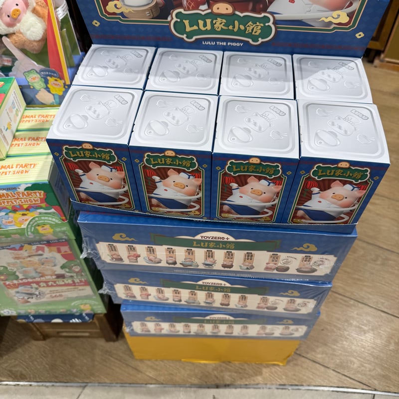 最新作 TOYZEROPLUS 子豚Lulu lu table トレーディングフィギュア