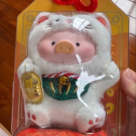 セール　最新作　Lulu子豚　マネキンネコ　キーホルダー