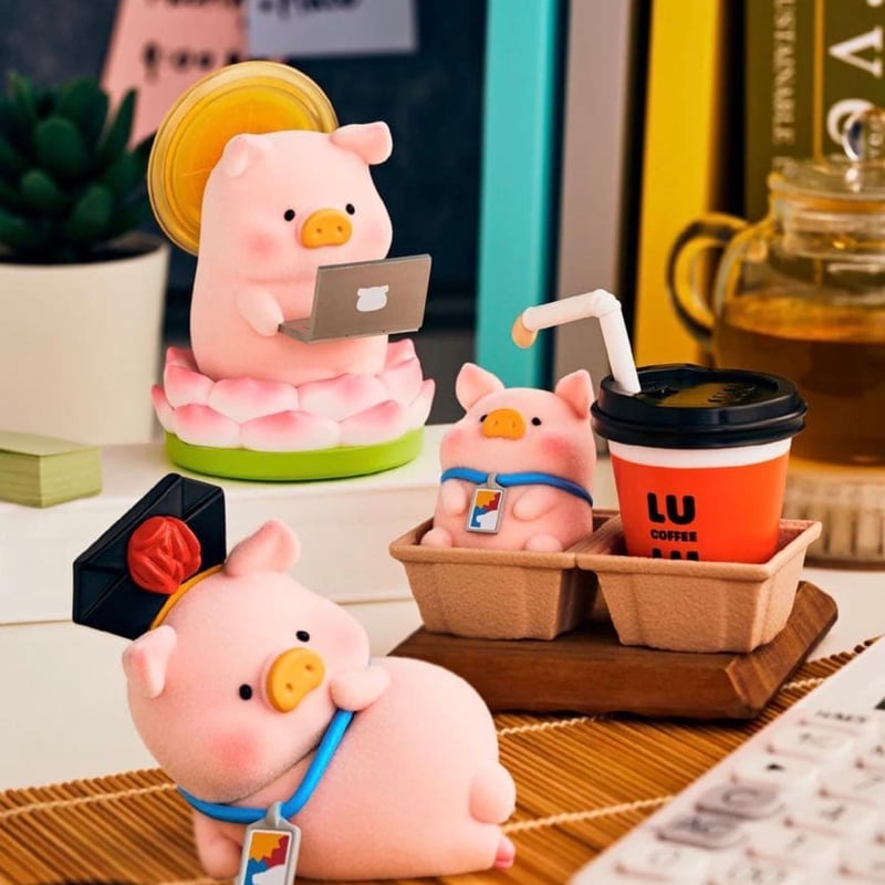最新作 TOYZEROPLUS 子豚Lulu オフィス office トレーディング