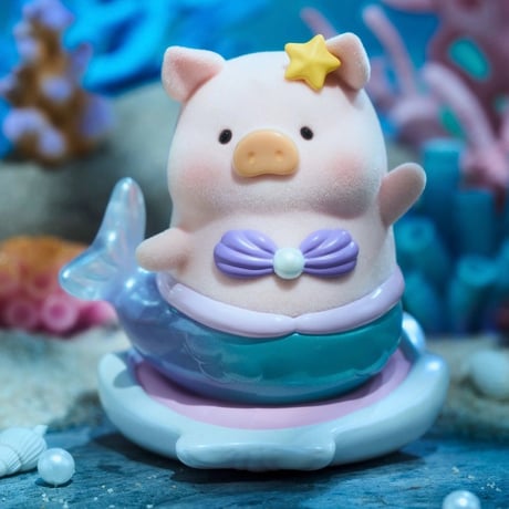 TOYZEROPLUS×CICI'S STORY 子豚lulu Ocean 海　トレーディングフィギュア