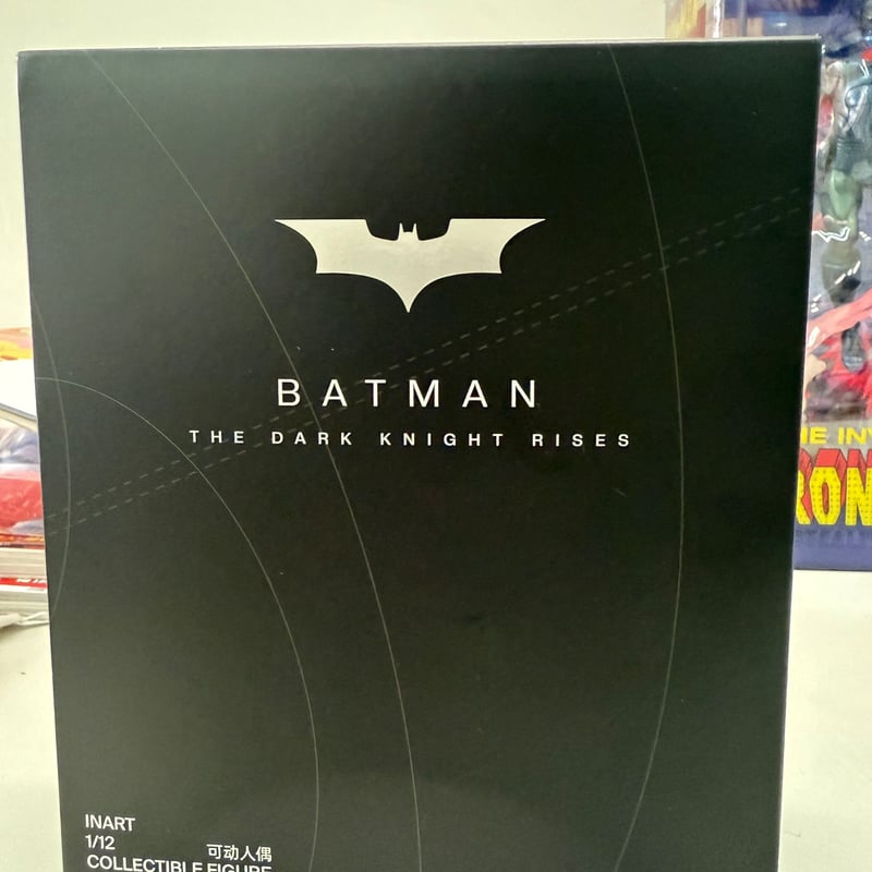 inart 1/12 バットマンダークナイト DX 未開封品 ネームプレート付 インアート ダークナイトバットマン1/12 未開封品 ネーム
