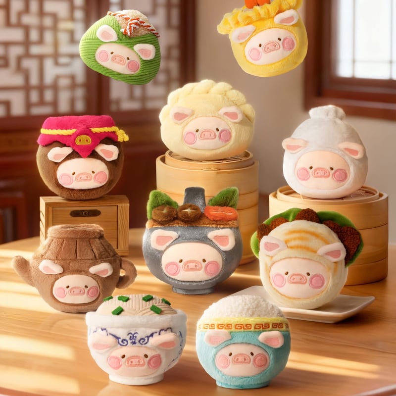 最新作 TOYZEROPLUS 子豚Lulu lu table トレーディングフィギュア