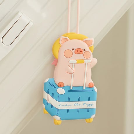 Lulu子豚 LULU THE PIGGY FIND YOUR WAY - スーツケースタグ