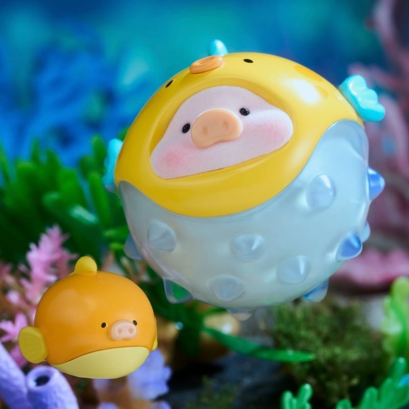 朔茉✪プロフ必読✡断捨離中ページ　Lulu子豚ocean 3体指定 TOYZEROPLUS×CICI'S STORY 子豚lulu Ocean 海 トレーディング