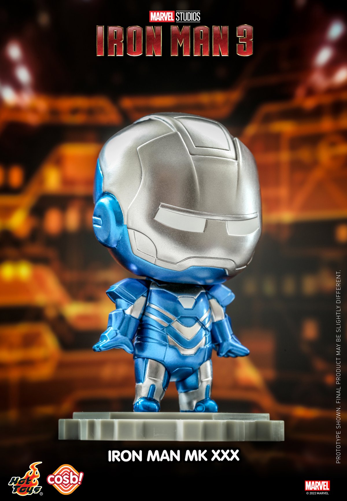 ホットトイズ　コスベイビー　アイアンアマン３　シリーズ１　未開封新品８体セット フィギュア} ホットトイズ コスビ Iron Man Series 3 アイアン