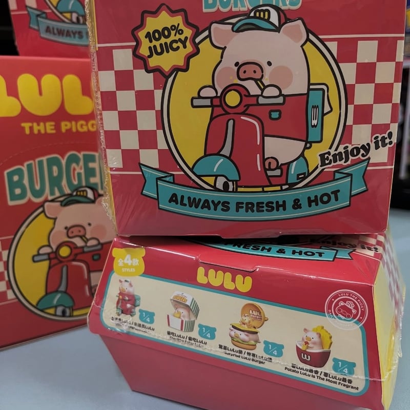 子豚lulu Burger 4セット 新品未開封 | Toy-wave Japan STORE