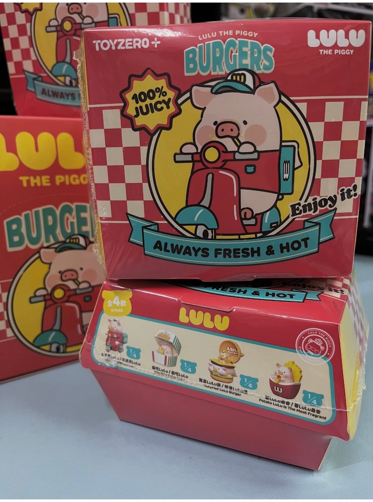 子豚lulu Burger 4セット 新品未開封 | Toy-wave Japan STORE