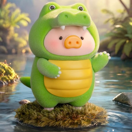 最新作　TOYZEROPLUS×CICI'S STORY 子豚 Animal Party Series トレーディングフィギュア