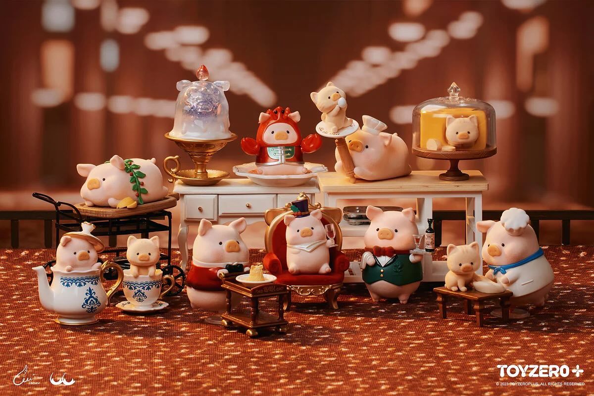 TOYZEROPLUS×CICI'S STORY 子豚lulu Pigchelin ダイニング