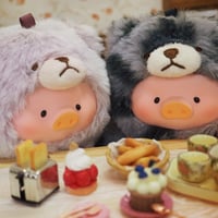 TOYZEROPLUS×CICI'S STORY 子豚lulu Vintage Teddy トレーディングフィギュア