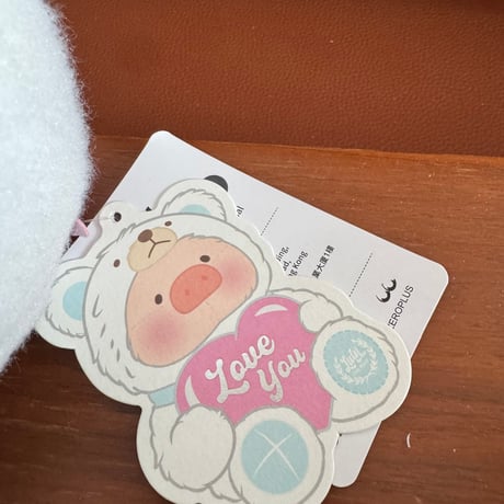 TOYZEROPLUS×CICI'S STORY 子豚lulu タイ限定　Love You ディーベア