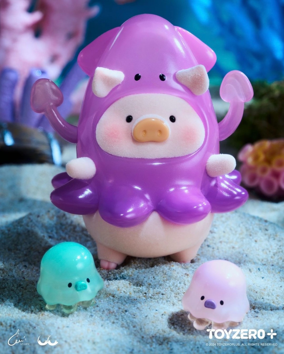 バラ売り⭕️ 子豚のlulu Ocean LULU THE PIGGY Toyzero+ LuLu The Piggy Ocean Series Blind Box Confirmed