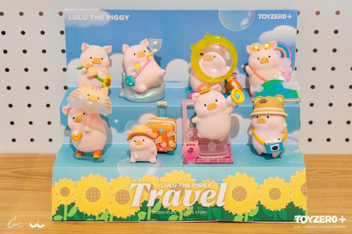 TOYZEROPLUS×CICI'S STORY 子豚lulu トラベル トレーディング TOYZEROPLUS×CICI'S STORY 子豚lulu トラベル トレーディング