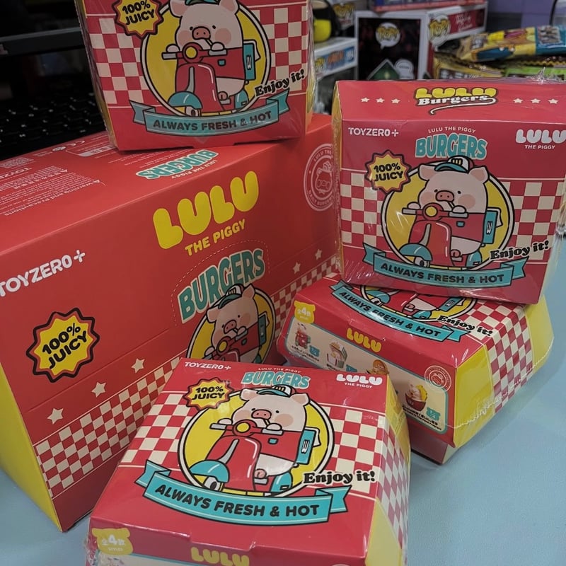 子豚Lulu Burgers 4個セット　新品未開封 子豚lulu Burger 4セット 新品未開封 | Toy-wave Japan STORE