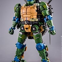 HEATBOYS HB0018 ティーンエイジ・ミュータント・ニンジャ・タートルズ レオナルド 合金変形玩具