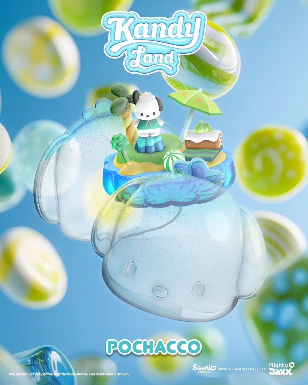 MIGHTY JAXX KANDYLAND: SANRIO Pochacco | Toy-wa