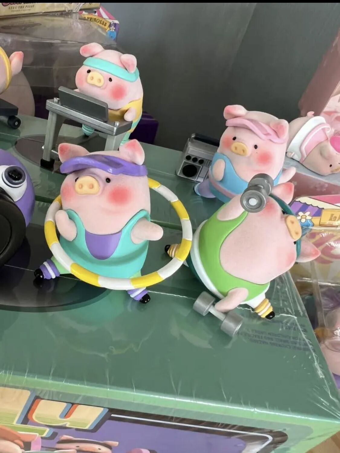 TOYZEROPLUS×CICI'S STORY 子豚lulu フィットネス クラブ トレーデ