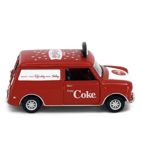 TINY（タイニー） 1/64　COKE030　Tiny City モーリス ミニ "Coca-Cola"