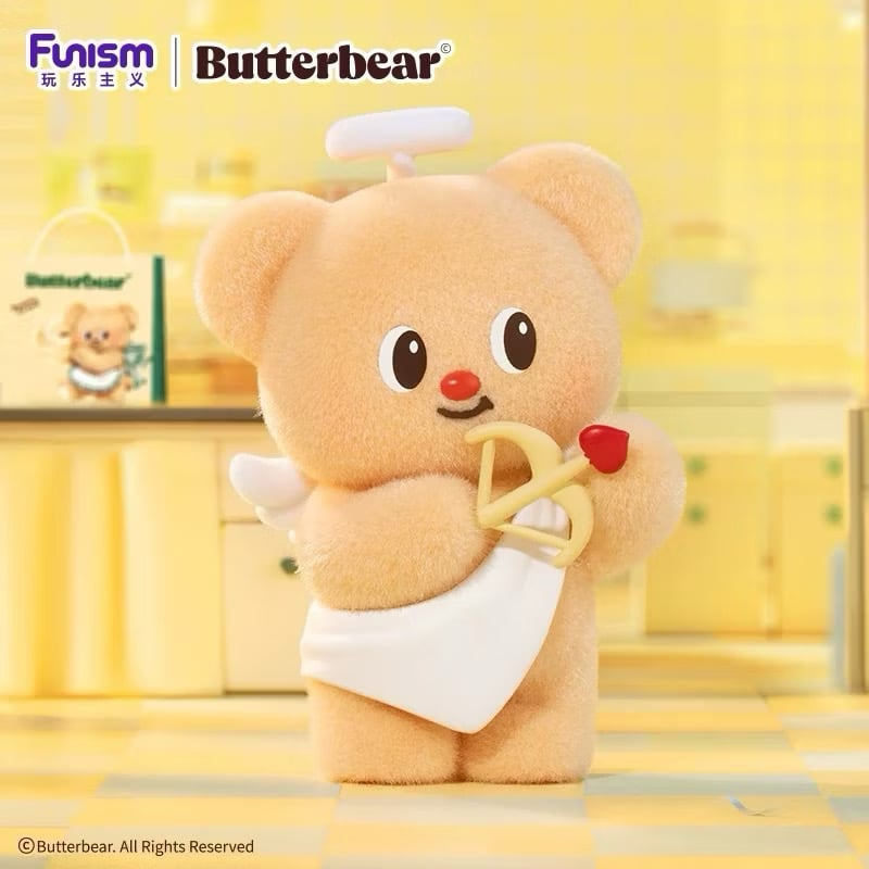 Butterbear バターベアー フィギュア 直発送 {フィギュア} Funism の Butterbear Operating シリーズ
