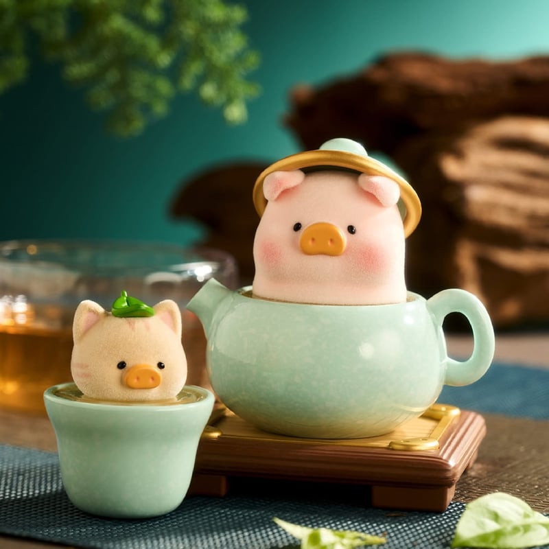 最新作 TOYZEROPLUS 子豚Lulu lu table トレーディングフィギュア