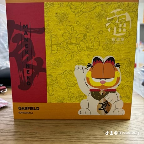 日本数量限定　URDU X NICKELODEON FUKUHEYA MANEKI NEKO – GARFIELD ガーフィールド マネキン猫