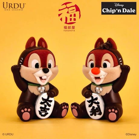 {フィギュア} URDU FUKUHEYA  chip & dale 福屋　ブラインドボックス
