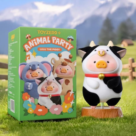 最新作　TOYZEROPLUS×CICI'S STORY 子豚 Animal Party Series トレーディングフィギュア