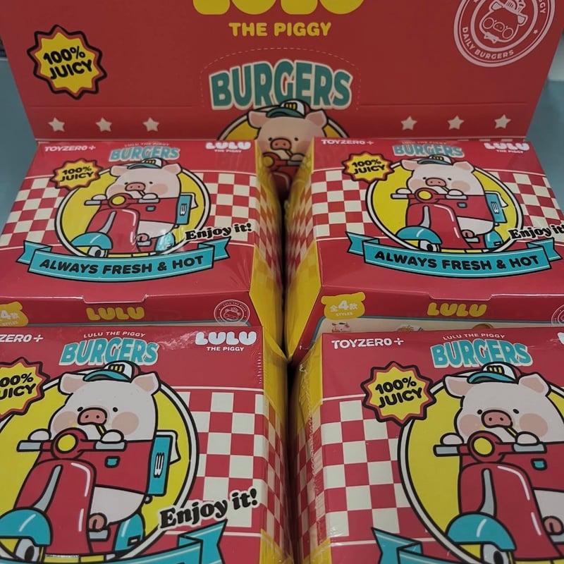 子豚lulu Burger 4セット 新品未開封 | Toy-wave Japan STORE