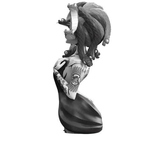 Mighty Jaxx INKED STORIES: MEDUSA (MONO EDITION) FT JPK