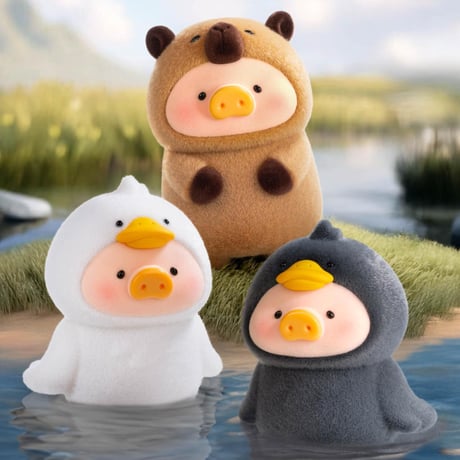 最新作　TOYZEROPLUS×CICI'S STORY 子豚 Animal Party Series トレーディングフィギュア