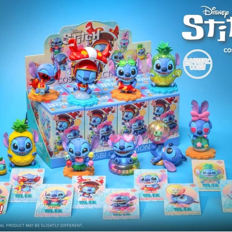 直発送　{フィギュア} ホットトイズ Stitch on holiday - コスビ 　/並行輸入/ ブラインドボックス